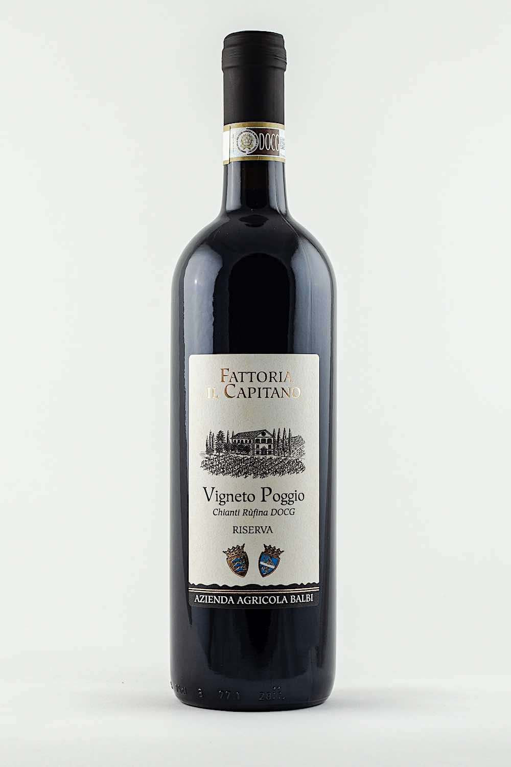 Chianti Rufina DOCG Riserva Vigneto Poggio Fattoria il Capitano